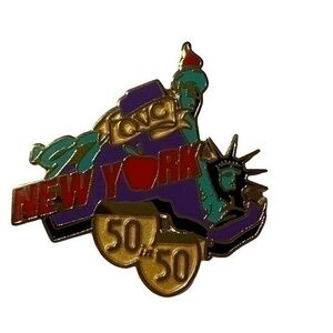 Vintage 1997 New York QVC 50 in 50 States Pin